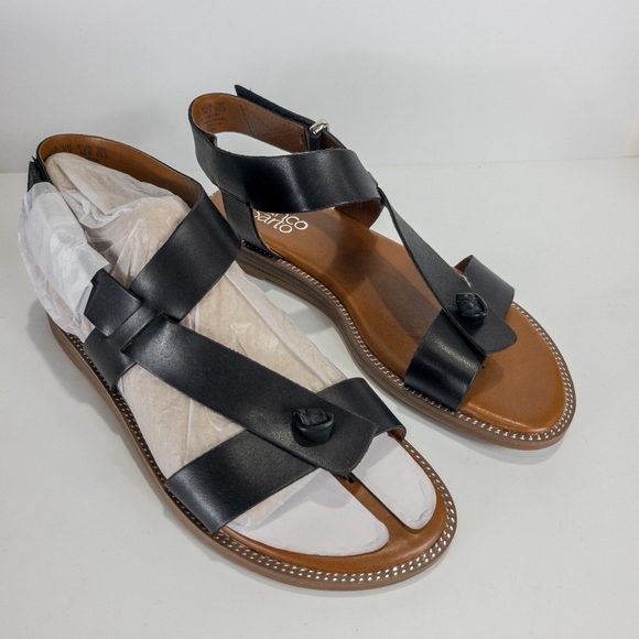 Franco Sarto Glenni Sandals Black -6.5 - Picture 6 of 8